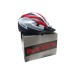 Casco Importado Grande c/Nuquera c/Visera (15) Box *< ... Bl-Az / Bl-Am / Bl-Ro / Ne-Ro