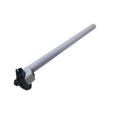 Caño Asiento Aluminio c/Grampa 27.2 FOXTER Blanco AF Caño Asiento Aluminio c/Grampa 27.2 FOXTER Blanco AF