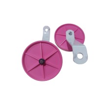 Estabilizador Nacional Fijo Rodado 12 Economico Rueda Grande Rosa -- Estabilizador Nacional Fijo Rodado 12 Economico Rueda Grande Rosa --