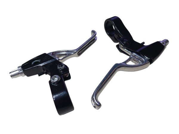 Manija  Freno V-Brake Aluminio/Aluminio Logan 3 Dedos  ( 325-AE )     FF