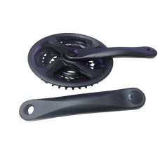 Palanca 3.Platos Aluminio 24-34-42 c/Cubre Negro ( DT5 ) FF Palanca 3.Platos Aluminio 24-34-42 c/Cubre Negro ( DT5 ) FF