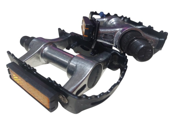 Pedal XERAMA Todo Terreno Aluminio Acero/Negro Modelo 311     FF