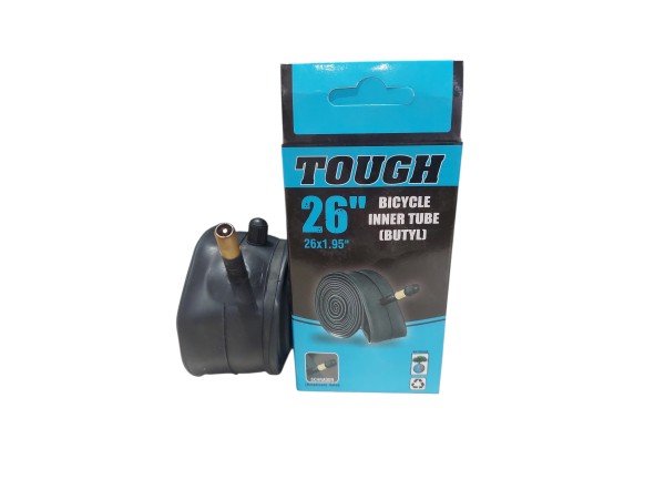 Camara Importada TOUGH Rodado 26 x 1.95 BOX Valvula Auto 40 mm     FF