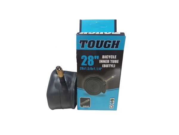 Camara Importada TOUGH Rodado 28 x 5/8 1/4  BOX Valvula Bici -35 mm     FF