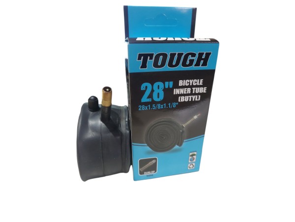 Camara Importada TOUGH Rodado 28 x 5/8 1/8 BOX Valvula BIcicleta 35     FF