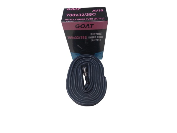 Camara Clincher Goat 700x32/38 35mm Valvula Auto    