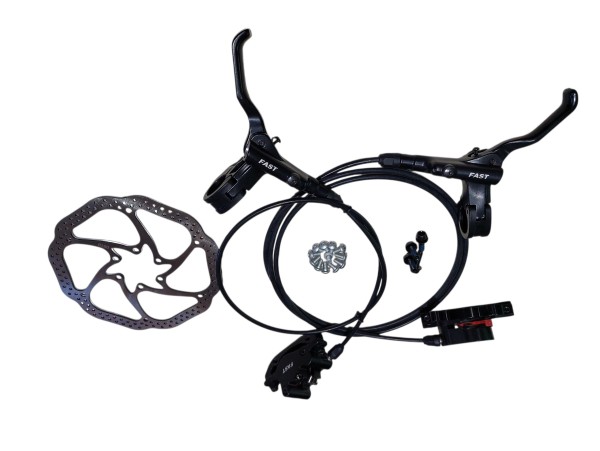 Set de Frenos Hidraulicos, Caliper, Manijas FAST c/Discos c/Tornillos (el juego)  FF