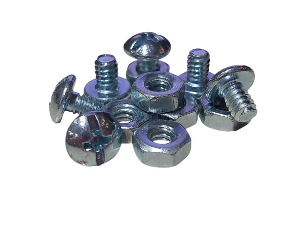 Tornillos 3/16 c/Tuercas x 1/4   ( c/u  )    NF
