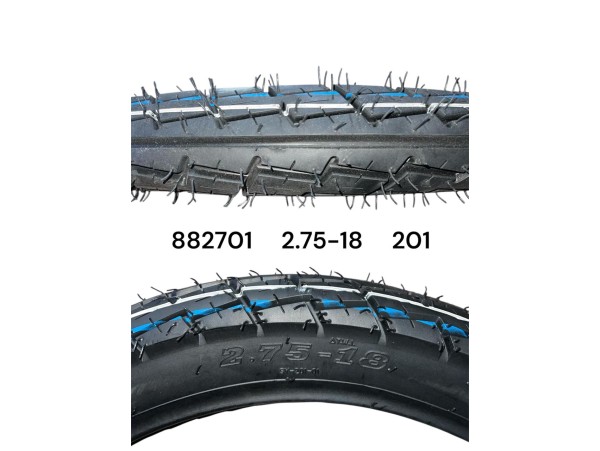cubierta de moto reservo 2.75-18 d(201-20) *<
