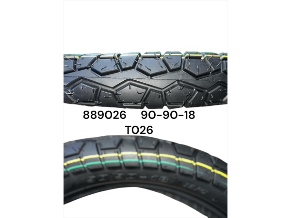 cubierta de moto reservo 90-90-18   t(026-  )  *<