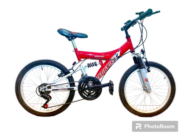 Bicicleta Todo Terreno Rodado 24 Doble Suspension 18 Velocidades      FF