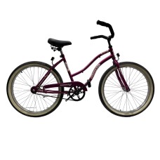 Bicicleta Playera Rodado 24 Dama           des    FF