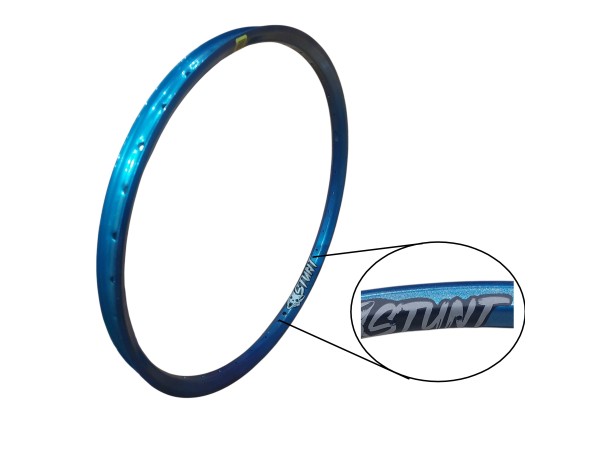 Llanta STUNT...... Modelo STHD Rodado 26 Pared Doble........ 36x29 mm Perla Celeste