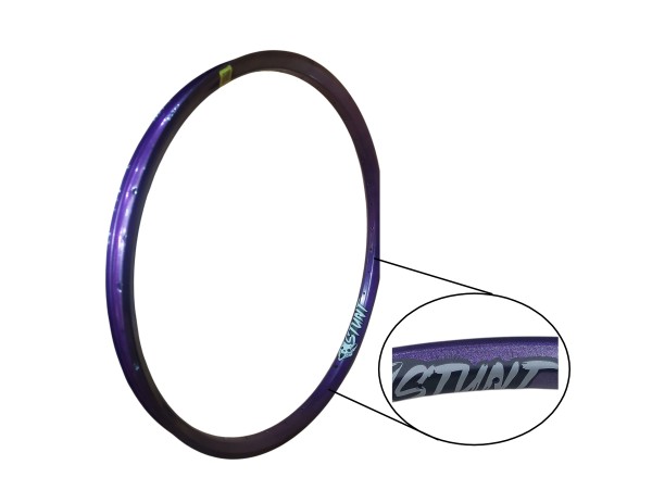 Llanta STUNT...... Modelo STHD Rodado 26 Pared Doble........ 36x29 mm Perla Violeta