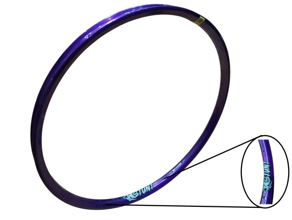 LLanta STUNT Modelo ST Rodado 29 Pared Doble 36x35mm. Perlado-Violeta     AF