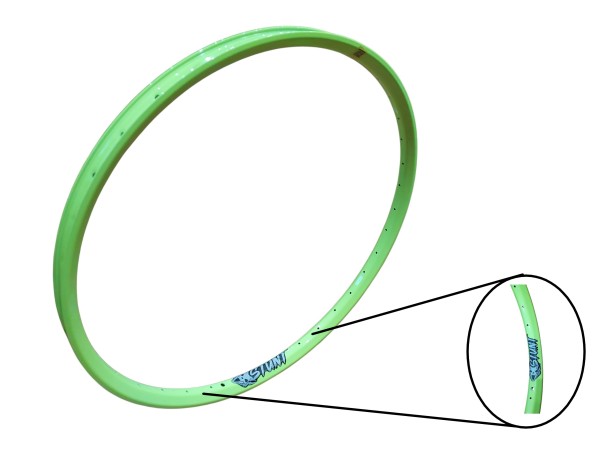 LLanta STUNT Modelo STF Rodado 29 Pared Doble 36x35mm. Fluo Amarillo   AF         