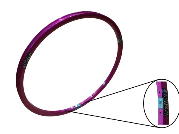 LLanta STUNT Modelo STHD Rodado 29 Pared Doble 36x29mm Perlada Fucsia    AF