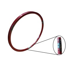 LLanta STUNT Modelo STHD Rodado 29 Pared Doble 36x29mm Perlada  Rojo   AF