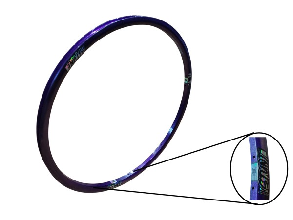 LLanta STUNT Modelo STHD Rodado 29 Pared Doble 36x29mm Perlada Violeta    AF