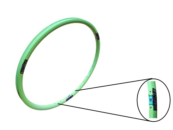 LLanta STUNT  Modelo STHD Rodado 29 Pared Doble 36x29mm. Fluo-Verde     AF
