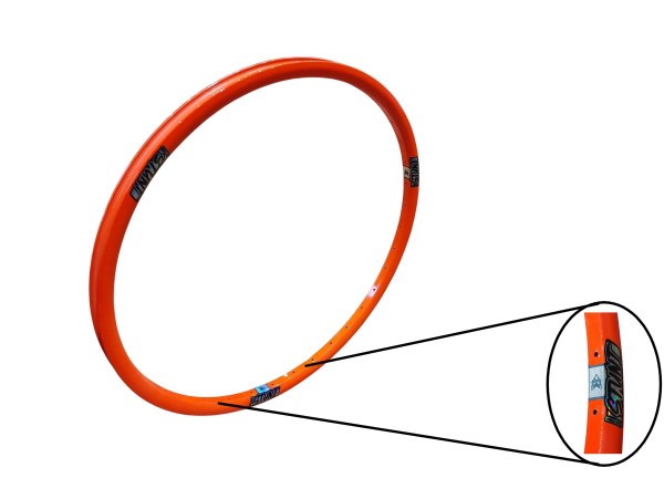 LLanta STUNT  Modelo STHD Rodado 29 Pared Doble 36x29mm. Fluo-Naranja     AF