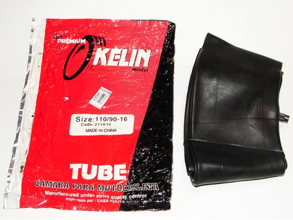 camara ciclo. kelin moto 110/90 x 16    *<