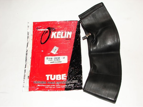 camara ciclo. kelin moto 130/60 x 13    *<