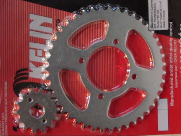 moto tra. y.b.r. 125             43-14  *<