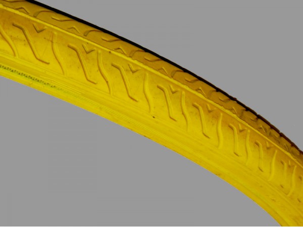 cubierta keops 28 x 5/8 x 1/8 amarilla  *<