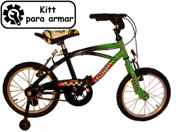 bicikitt playera r.14 hombre c/f y est  *<