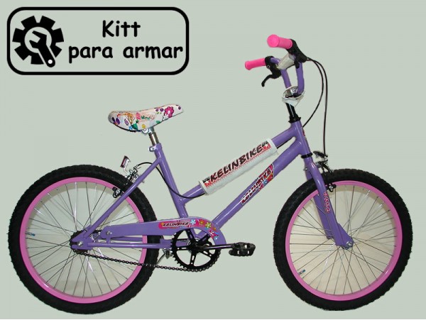 Bicikitt Cross Rodado 20 Dama c/Freno Herradura      *F