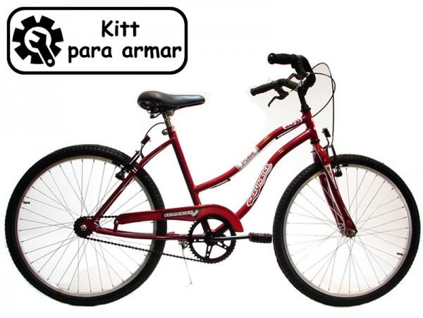 bicikitt playera r.24 dama c/freno      *<