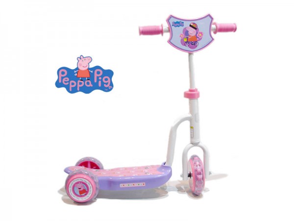 Scooter 3 ruedas peppa pig           *<
